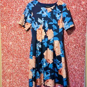 Floral Print A-Line dress